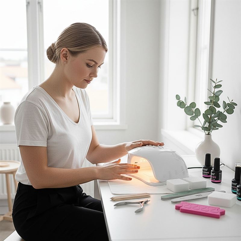 UNIQ Nail Starter Kit: Complete Gel Nail Set with 80W UV/LED Dryer - Nail art - UNIQ