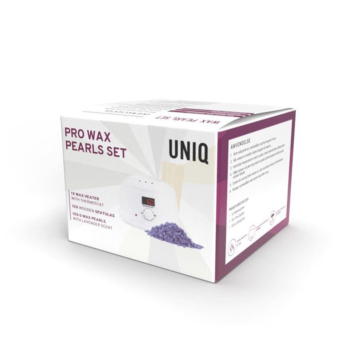 UNIQ Pro Wax Pearls Set with LED Display - easy hair removal with wax - | Fashiongirl