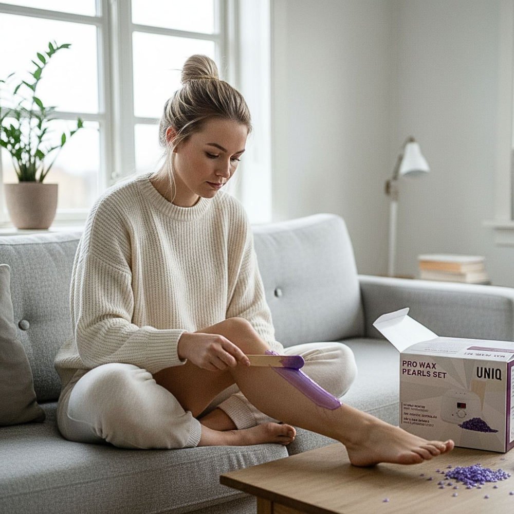 UNIQ Pro Wax Pearls Starter Kit – Gentle Hair Removal - 