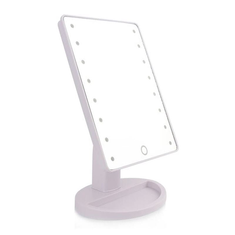 UNIQ STAR Hollywood Classic 16 LED Mirror - White - | Fashiongirl
