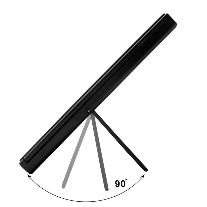 UNIQ Vanity Tri - fold Makeup Mirror with LED light, black - | Fashiongirl