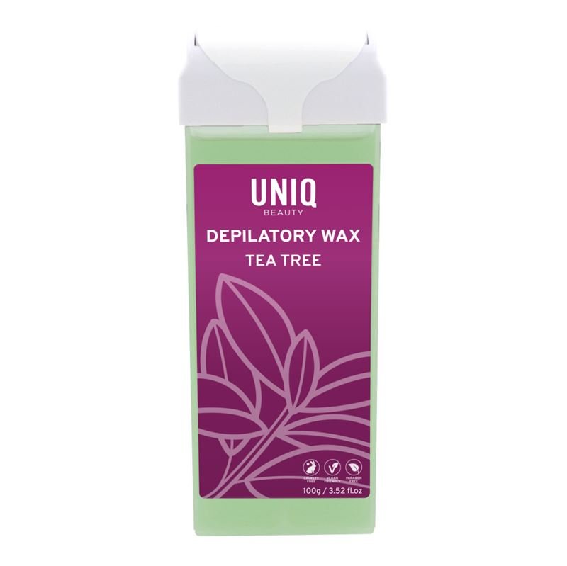 UNIQ Wax cartridge / Rolling wax - Tea Tree - 100 g - | Fashiongirl
