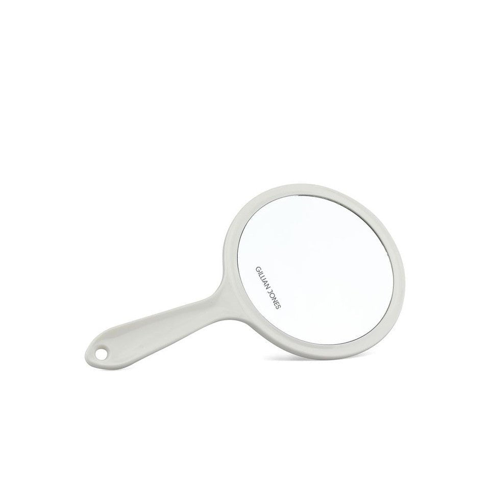 UNIQ White two - sided hand mirror round - | Fashiongirl